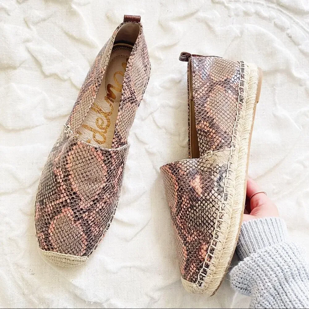 Sam Edelman Khloe Espadrille Flats New $100